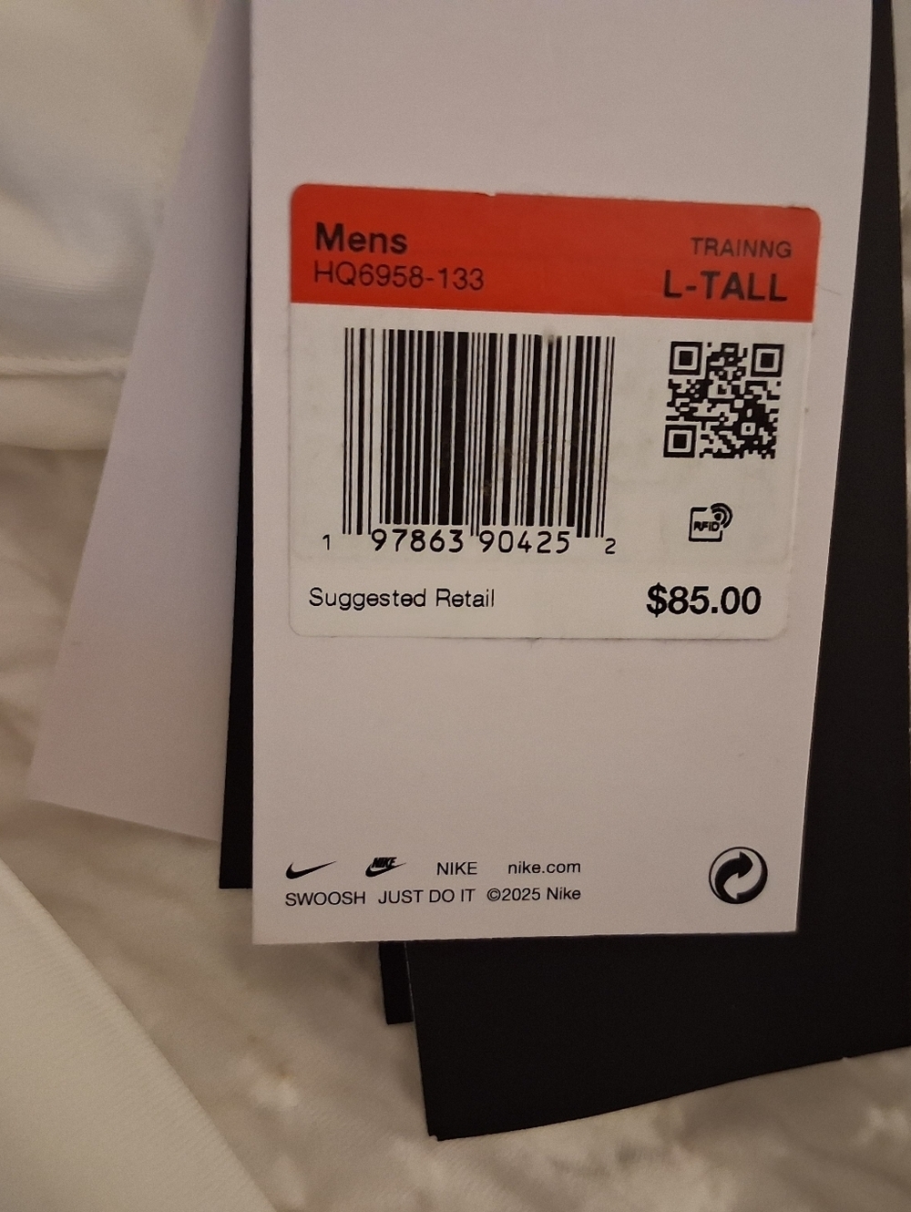 Nike 24.7 White Short sleeve Button-Up Shirt - Picture 2 of 5